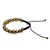 Amber beaded macrame bracelet, 'Beads of Desire' - Natural Amber Beaded Macrame Bracelet from Mexico (image 2b) thumbail