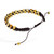 Amber beaded macrame bracelet, 'Beads of Desire' - Natural Amber Beaded Macrame Bracelet from Mexico (image 2c) thumbail