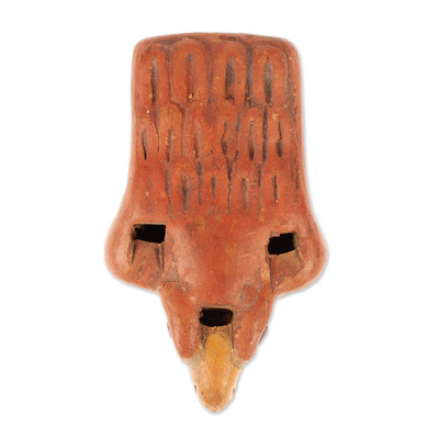 Ocarina de cerámica - Ocarina de águila de cerámica hecha a mano en México