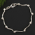 Sterling silver link bracelet, 'Radiant Buds' - Taxco Sterling Silver Link Bracelet Crafted in Mexico thumbail