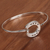 Sterling silver pendant bracelet, 'Beautiful Horseshoe' - Taxco Sterling Silver Horseshoe Pendant Bracelet from Mexico