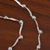 Sterling silver link necklace, 'Radiant Buds' - Gleaming Sterling Silver Link Necklace from Mexico (image 2c) thumbail