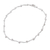 Sterling silver link necklace, 'Radiant Buds' - Gleaming Sterling Silver Link Necklace from Mexico (image 2d) thumbail