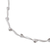 Sterling silver link necklace, 'Radiant Buds' - Gleaming Sterling Silver Link Necklace from Mexico (image 2e) thumbail