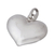 Sterling silver pendant, 'Heart and Purity' - Heart-Shaped Sterling Silver Pendant from Mexico (image 2b) thumbail