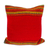 Wool cushion cover, 'Starburst' - Woven Wool Cushion Cover from Mexico (image 2b) thumbail