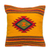 Wool cushion cover, 'Morning Star' - Woven Wool Cushion Cover from Mexico (image 2a) thumbail
