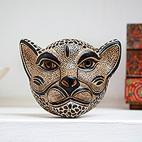 Ceramic mask, Jaguar Beauty