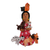 Ceramic sculpture, 'Woman with Dogs' - Hand-Painted Ceramic Sculpture of a Woman with Dogs (image 2a) thumbail