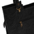 Leather handbag, 'Lush Impressions in Black' - Handcrafted Black Embossed Leather Handbag from Mexico (image 2e) thumbail