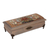 Decoupage wood decorative box, 'World of the Sun' - Sun Motif Decoupage Wood Decorative Box from Mexico