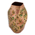 Gold accented copper vase, 'Hummingbird Dream' - Hummingbird Motif Gold Accented Copper Vase from Mexico (image 2a) thumbail