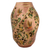 Gold accented copper vase, 'Hummingbird Dream' - Hummingbird Motif Gold Accented Copper Vase from Mexico (image 2b) thumbail