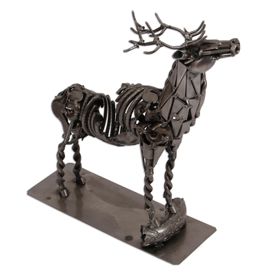 metal deer figurine