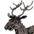 Upcycled metal tealight candle holder, 'Deer Rib' - Upcycled Metal Auto Part Deer Candle Holder from Mexico (image 2d) thumbail