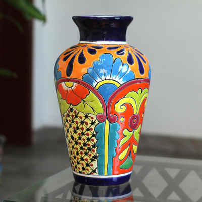 Ceramic vase, Floral Display