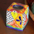 Ceramic tissue box cover, 'Folk Art Convenience' - Hand-Painted Talavera Ceramic Tissue Box Cover from Mexico thumbail