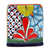 Abdeckung für Taschentuchboxen aus Keramik - Handbemalter Taschentuchbox-Bezug aus Talavera-Keramik aus Mexiko