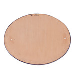 Ceramic wall sign, 'Talavera Welcome' - Floral Talavera-Style Ceramic Welcome Wall Sign from Mexico