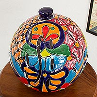 Ceramic lantern, Talavera Globe