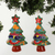 Ceramic ornaments, 'Talavera Celebration' (pair) - Floral Ceramic Christmas Tree Ornaments from Mexico (Pair) (image 2b) thumbail