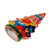Ceramic lantern, 'Christmas Glow' - Christmas Tree Talavera Ceramic Lantern from Mexico (image 2e) thumbail