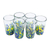 Recycled glass tumblers, 'Tropical Confetti' (set of 6) - Colorful Recycled Glass Tumblers (16 Oz., Set of 6) (image 2a) thumbail