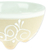Ceramic pinch bowl, 'Snow White Designs' - Hand-Painted White Ceramic Pinch Bowl (image 2d) thumbail