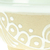 Ceramic pinch bowl, 'Snow White Designs' - Hand-Painted White Ceramic Pinch Bowl (image 2e) thumbail