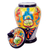 Ceramic urn, 'Mediterranean Beauty' - Talavera-Style Ceramic Ginger Jar Vase from Mexico (image 2b) thumbail