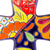 Ceramic wall cross, 'Spanish Faith' - Talavera-Style Ceramic Wall Cross from Mexico (image 2c) thumbail