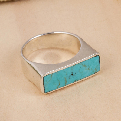 SANI Turquoise Sterling Silver 925 Ring