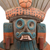 Ceramic sculpture, 'Mighty Tlaloc' - Rustic Ceramic Sculpture of Tlaloc from Mexico (image 2d) thumbail