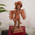 Ceramic sculpture, 'Eagle Warrior' - Handcrafted Ceramic Sculpture of an Aztec Warrior (image 2) thumbail