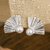 Cultured pearl drop earrings, 'Graceful Fans' - Fan-Shaped Cultured Pearl Drop Earrings from Mexico thumbail