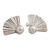 Cultured pearl drop earrings, 'Graceful Fans' - Fan-Shaped Cultured Pearl Drop Earrings from Mexico (image 2a) thumbail