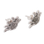 Stylized Sterling Silver Axolotl Button Earrings from Mexico - Stylized ...