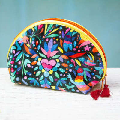 Otomi Embroidery Makeup Case, Shop Now