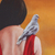Giclee print on canvas, 'Three Moons' - Signed Surrealist Giclee Print by a Mexican Artist (image 2b) thumbail
