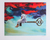 Giclee print, 'Nocturnal Passage' - Signed Surrealist Print of a Girl on a Key from Mexico thumbail