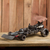 Recycled metal auto part sculpture, 'Formula One Car' - Recycled Metal Auto Part Formula One Car Sculpture (image 2b) thumbail