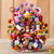Ceramic sculpture, 'Mexican Toys' - Hand-Painted Toy-Themed Ceramic Sculpture from Mexico thumbail