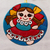 arte de la pared de cerámica - Arte de pared de cerámica de una muñeca María con un vestido rojo de México