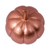 Copper decorative accent, 'Beautiful Pumpkin' (4.5 inch) - Textured Copper Pumpkin Decorative Accent (4.5 Inch) (image 2b) thumbail