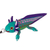 Adornos de alebrije de madera, (juego de 5) - Adornos Alebrije Axolotl de Madera Pintados a Mano (Juego de 5)