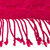 Cotton scarf, 'Passionate Afternoon' - Cerise and Claret Cotton Wrap Scarf Crafted in Mexico (image 2d) thumbail