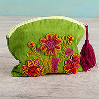 Featured review for Cotton clutch, Entrancing Garden