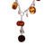 Amber Y-necklace, 'Fantastic Circles' - Circular Amber Y-Necklace from Mexico (image 2d) thumbail