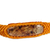 Amber wristband bracelet, 'Age-Old Elegance in Saffron' - Amber Wristband Bracelet with Saffron Cord from Mexico (image 2b) thumbail