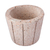 Reclaimed stone flower pot, 'Verdant Container' - Striped Pattern Reclaimed Stone Flower Pot from Mexico (image 2a) thumbail